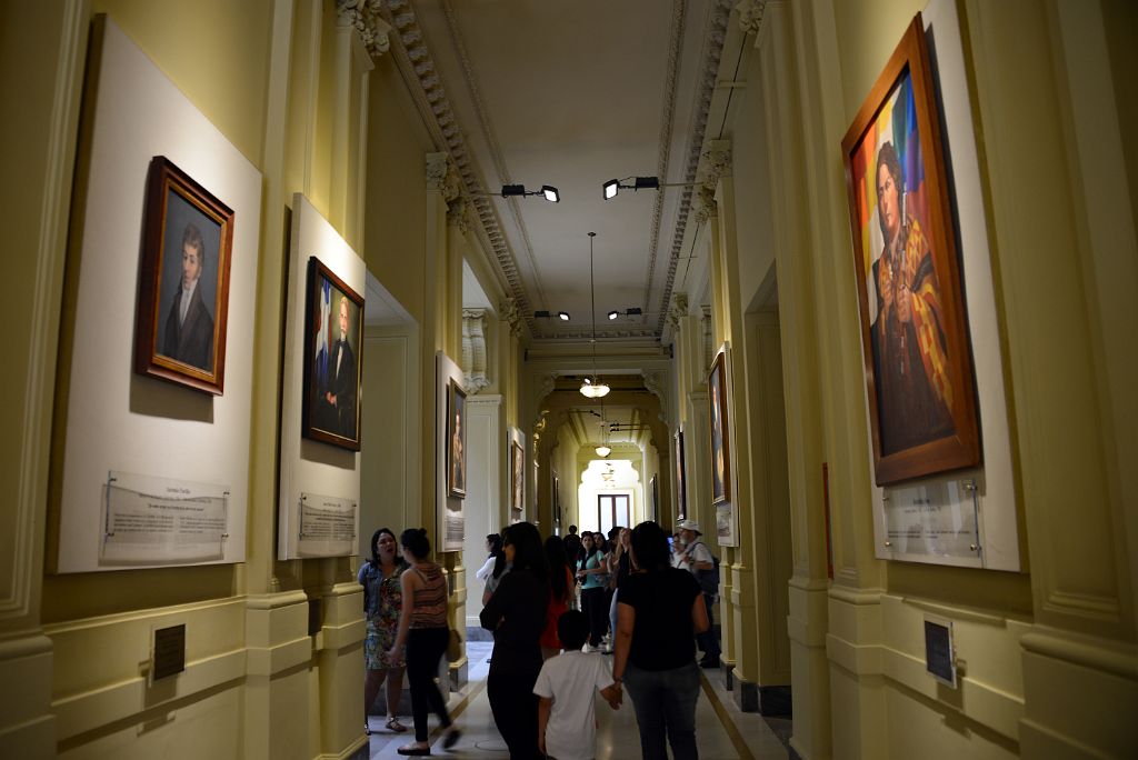 13 Antonio Narino, Juan Pablo Duarte y Diez, Bartolina Sisa Paintings Galeria de Patriotas del Bicentenario Hall of Bicentennial Patriots Casa Rosado Plaza de Mayo Buenos Aires